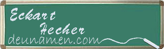 Eckart Hecher Visitenkarte
